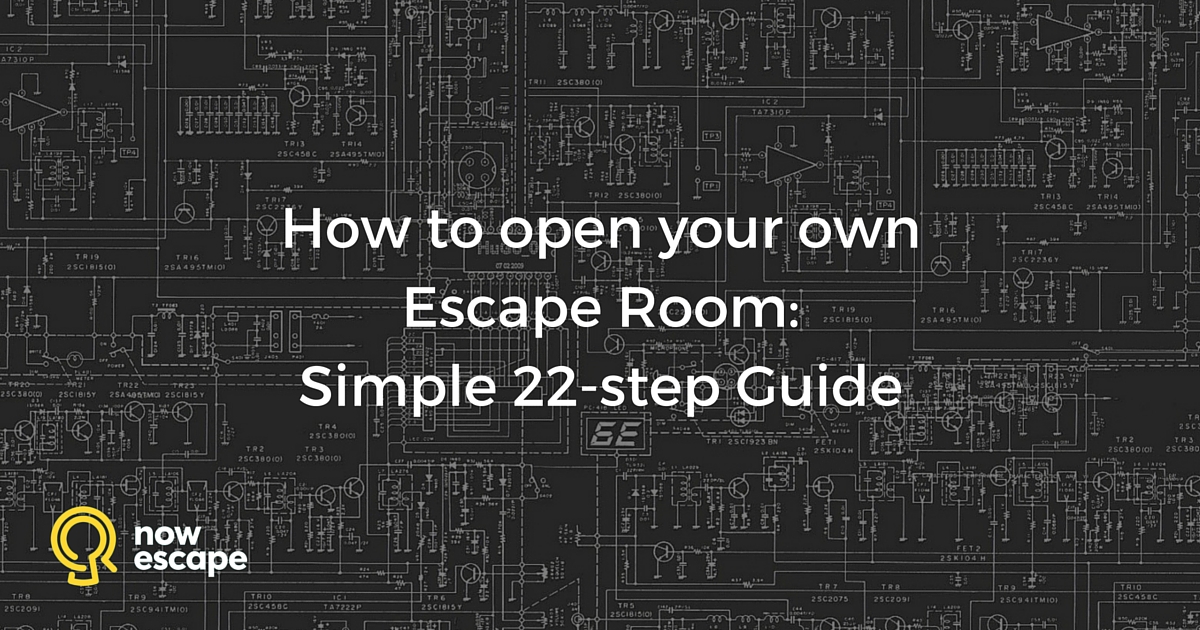 How to open your own Escape Room: Simple 22-step Guide